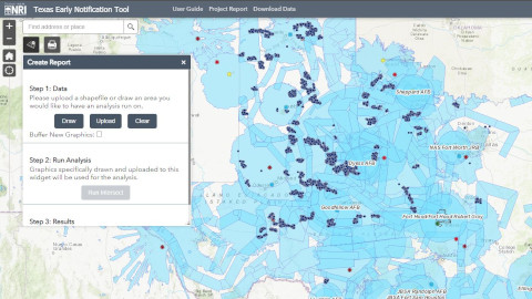 TENT Web Mapping Application